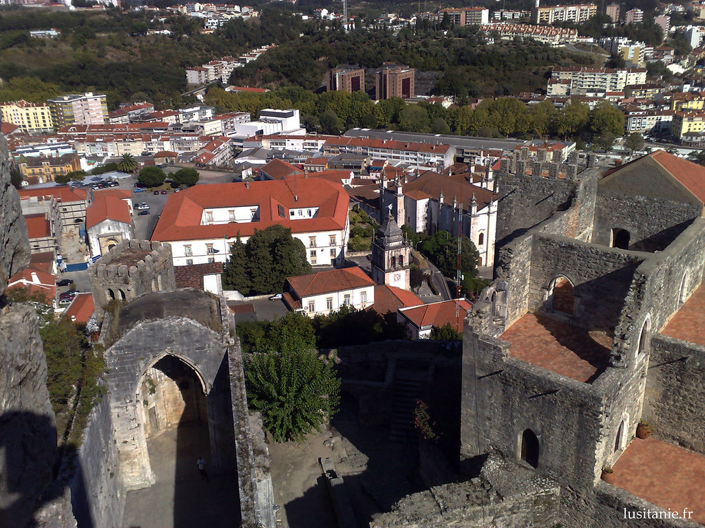 Cidade de Leiria, vista do Castelo