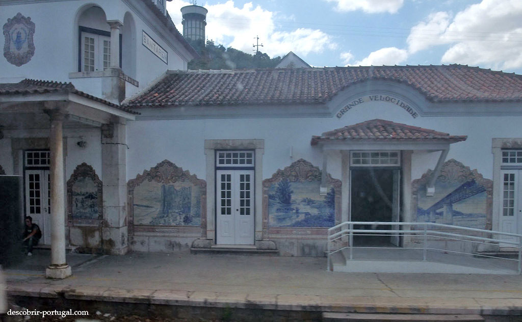 A estação e os seus azulejos