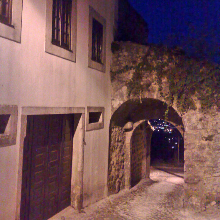 A entrada da cidade velha