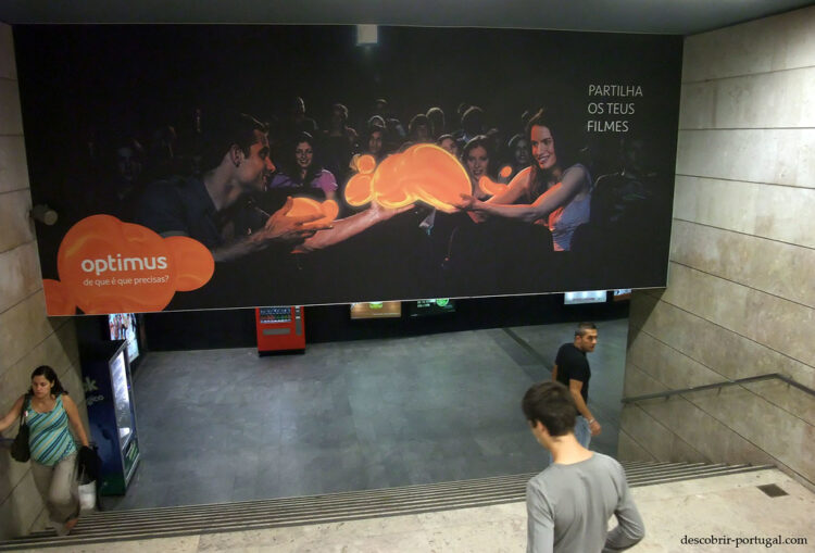 Publicidade no metro