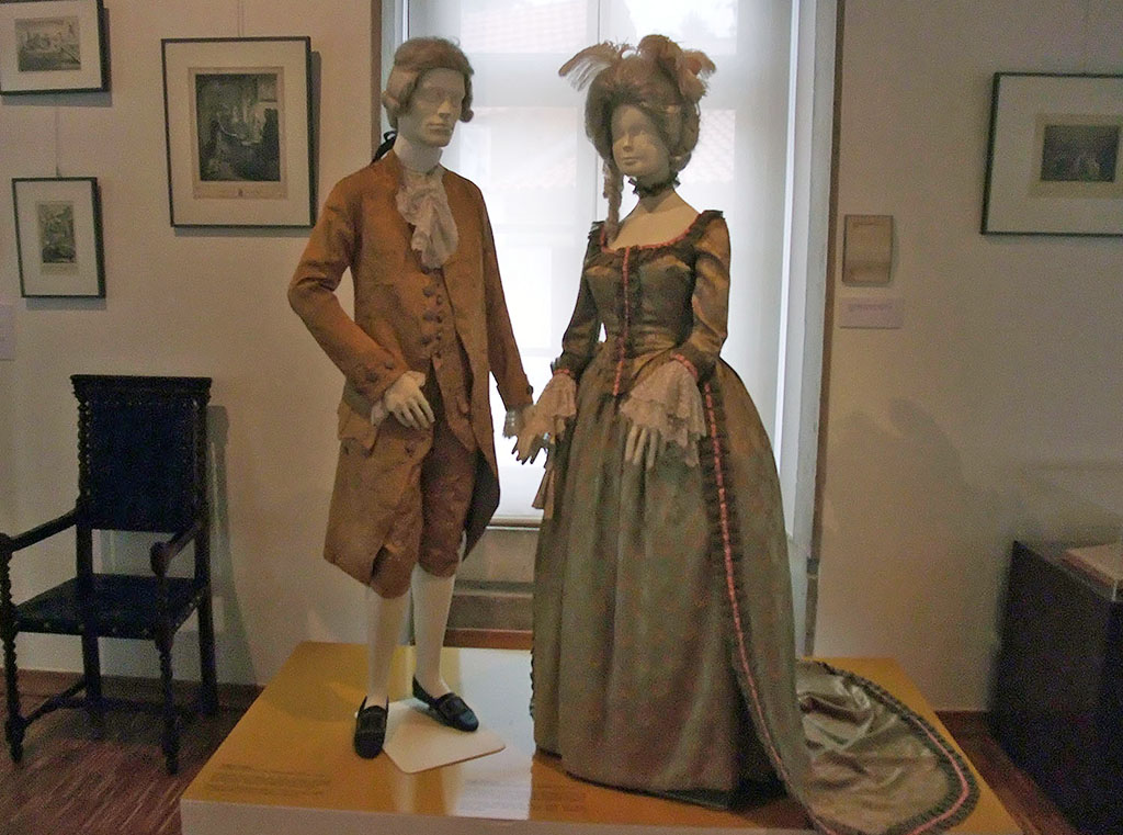 Um casal do século XVIII