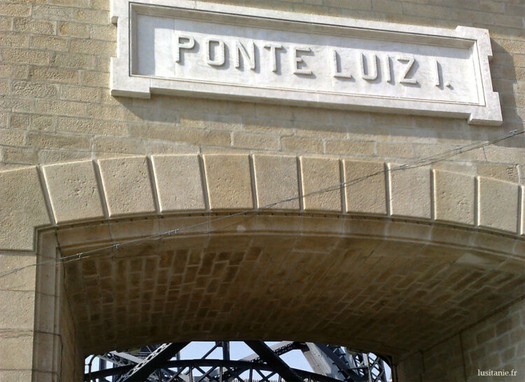 Nome da ponte : Luiz I.
