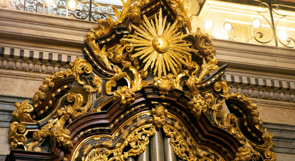 Orgão da Igreja dos Clérigos, Porto, finais do século XVIII.